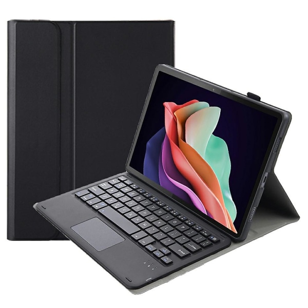 För Lenovo Pad Plus/Tab P11 Gen 2 Läder Case Cover med Touchpad avtagbart tangentbord