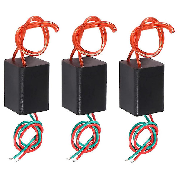 3 st DC 3,6V-6V till 20kV 20000V 1,5A Boost-modul Högspänningsgenerator DC Transformatorkonverter Mo