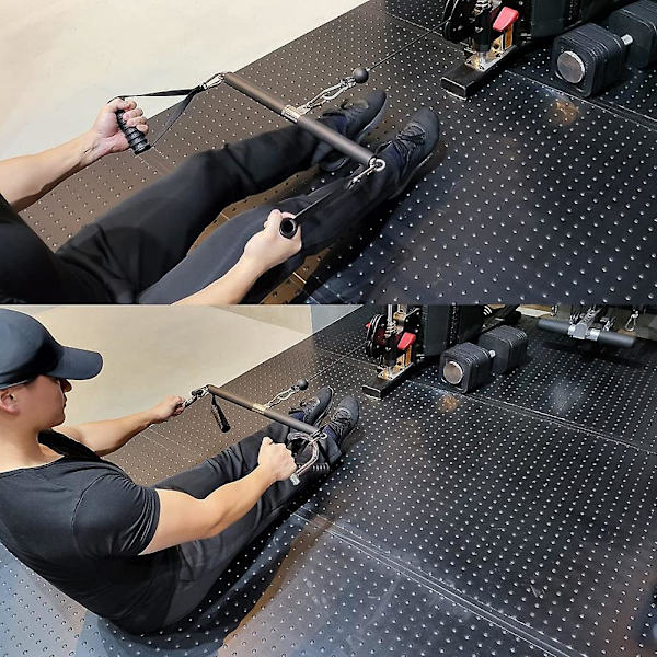 Treningsstang tilbehør for pull-ups, rett stang for biceps, pull-ups til hjemmetrening og kroppsbygging