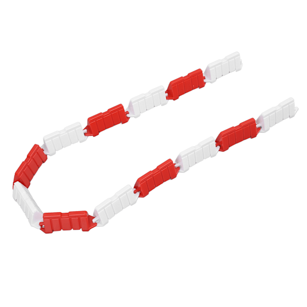 50 kpl. RC-tie-esteet 1/18 RC-autojen drift- ja kilpa-ajoalueen aidat tie-esteet kaukosäädöllä ohjattavien autojen tarvikkeille punainen ja valkoinen