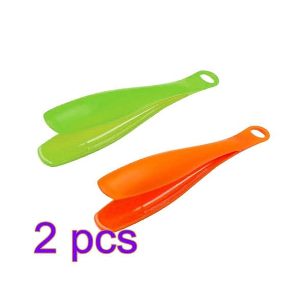 Plastmatklyper Kjøkkenmatklyper for servering 4 stk assorterte farger