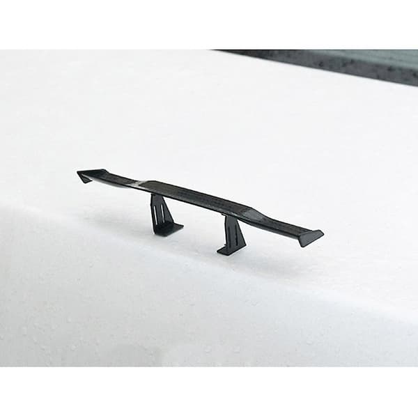 Universal 6,7 tommer mini spoiler bil baghale dekoration spoiler vinge kulfiber Black