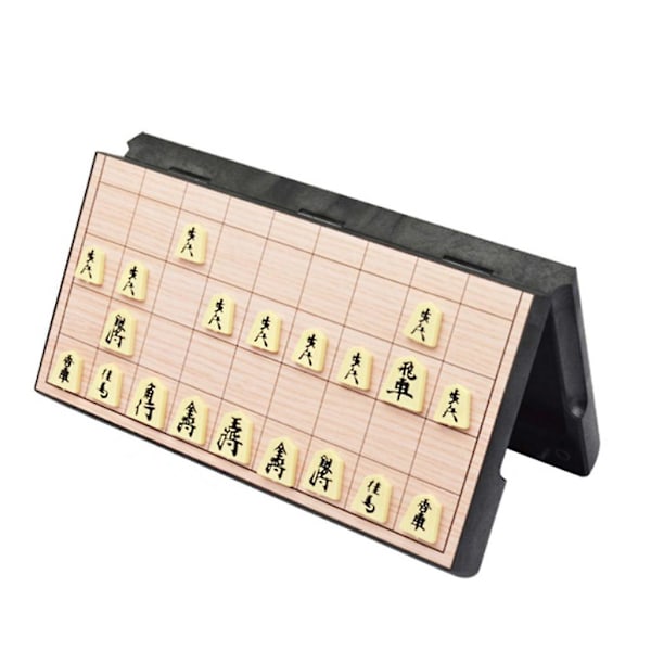 Taitettava japanilainen shakki Japan Shogi magneettinen lautapeli älypeli