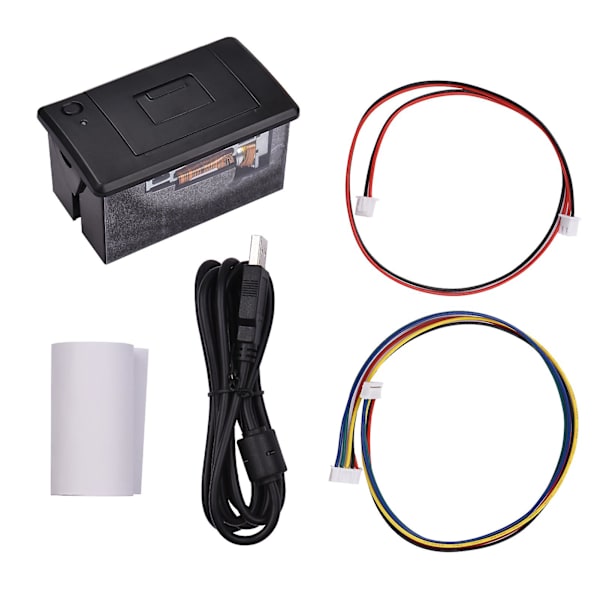 Aiebcy innebygd termisk kvitteringsskriver 58mm Mini utskriftsmodul Lav støy Med Usb/rs232/ttl seriell port Støtte Esc/pos kommandoer For veieapparat