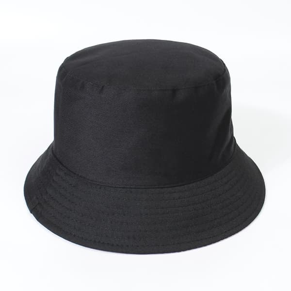 Kvindernes Reversible Spand Spand Solid PU Læder Bomuld Spand Hat Multicolor Mode Udendørs Sol Fiskeri Cap Brown