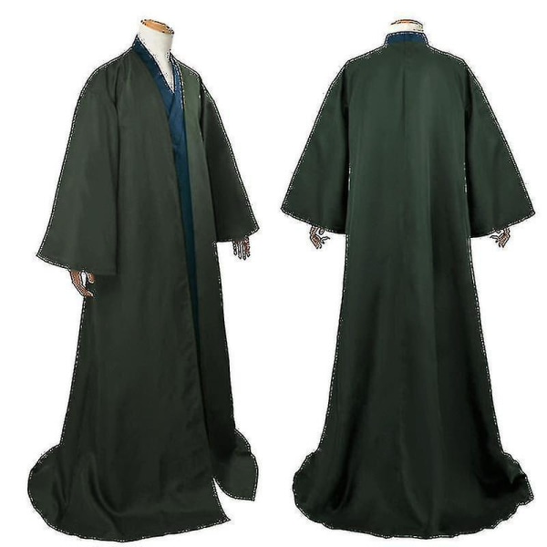 Voldemort Robe Cosplay Kostume Sæt Voksen Halloween Kostume Hættetrøje Cape-XXL