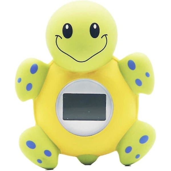 Badetermometer,babydusj digitalt termometer Badekarleke tegneserieskilpaddeform