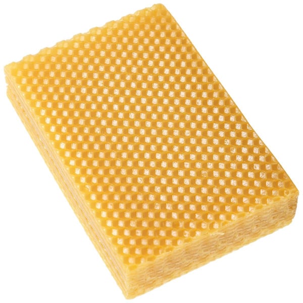 30st Honeycomb Foundation Bee Wax Foundation Ark Papper Ljusframställning Bivax Flingor Biodling T