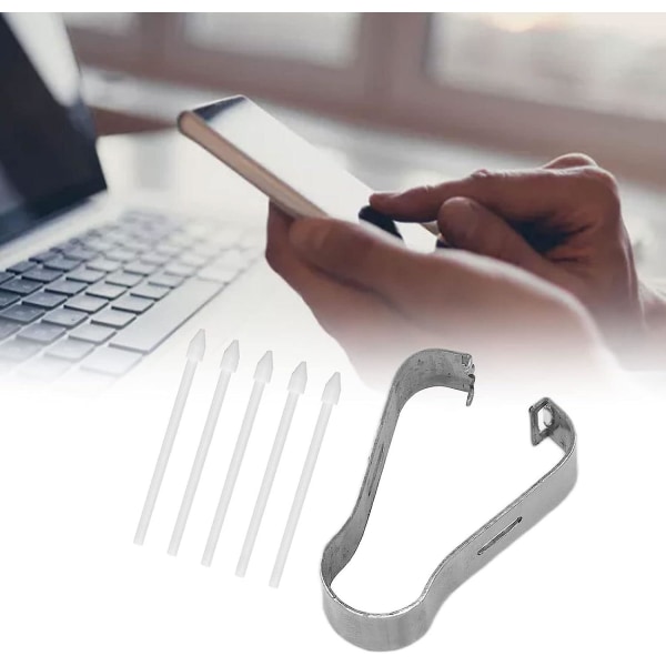 Berøringspenn Nibber Kit - Erstatningstips/nibber for Galaxy Tab S6/s7/s7+/s6 Lite/note10/note 5g/note10+/note10+ 5g/note20, Nøyaktig