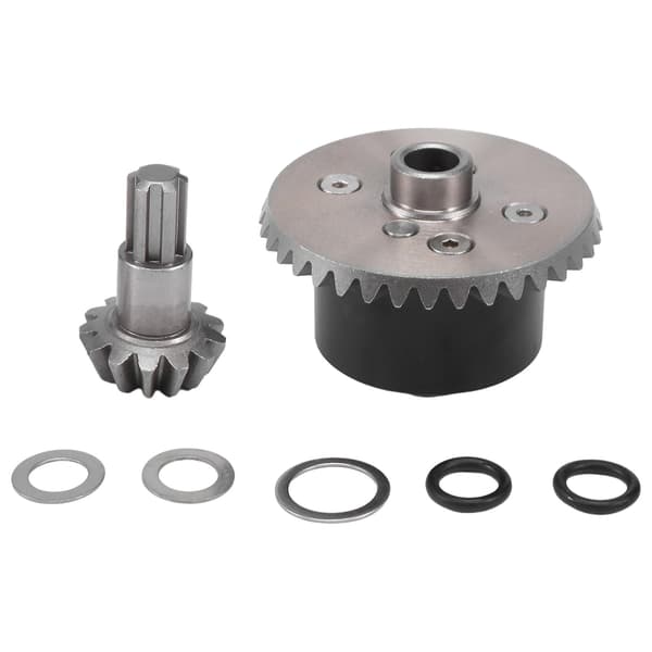 Metal Diff Case Diff 37T Input 13T til ARRMA 1/10 Kraton Senton Big Rock Granite Outcast Opgraderinger P