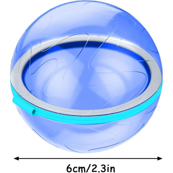 Vannballonger for barn og voksne, selvforseglende, assorterte vannballonger, vannkamp-leketøy, vannfallball, sommerleker, vannspill