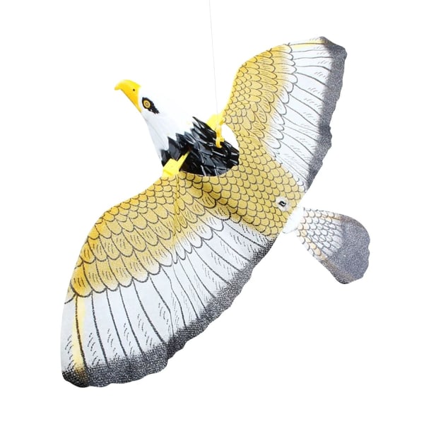 Interaktiivinen lintulelu, sähköinen riippuva lentävä lintu interaktiivinen sähköinen pyörivä perhonen ja lintulelu lemmikkikissojen leikkilelulle (ruskea)