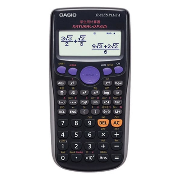 Fx-300es Plus Videnskabelig Lommeregner, Sort
