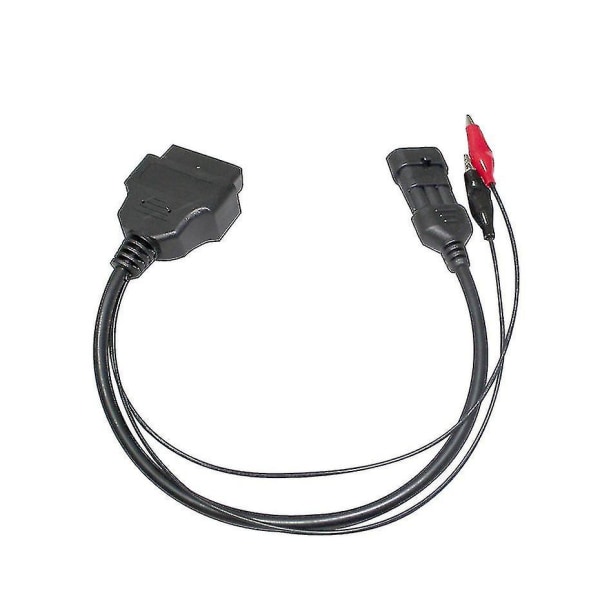 3-stift till 16-stift Obd2-adapterkontakt Diagnostisk kabel för Fiat Alfa Lancia