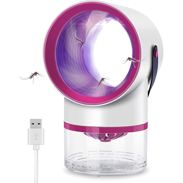 Myggfällor, Usb Flygande Insektsfälla Fruktfluga Myggdödare Inomhus Insektsfälla Vit
