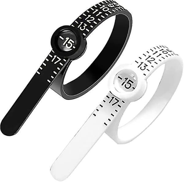 Pack Ringstorlek Återanvändbar Ring Måttband