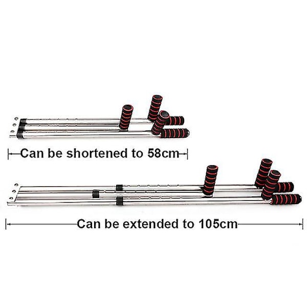 3 Bar Leg Stretcher Justerbar Split Stretching Maskine Rustfrit Stål Hjem Yoga Dans Øvelse Fleksibilitet Træningsudstyr-yvan