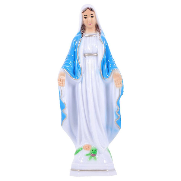Jungfru Maria Staty Katolsk Jungfru Maria Figur Madonna Jungfru Maria Staty Figur Katolsk Gåva