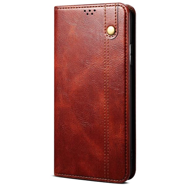 Lemonda Xiaomi Redmi Note 12 Pro 4G 11 Pro 4G (MediaTek) Note 11 Pro 5G (Qualcomm) Folio-jalustakotelo Style Brown