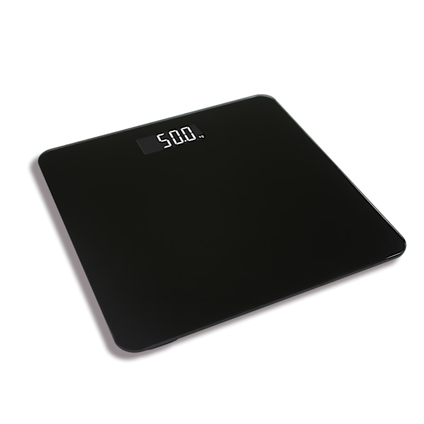 Digital Elektronisk Badevægt Kropsvægt 30x30cm 180KG Platform Baggrundsbelyst Display Vægtstyring