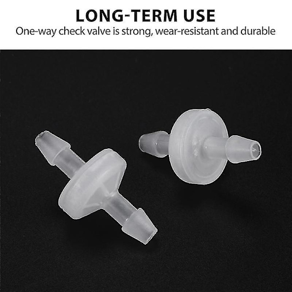 8 st 1/4 tums ventil 6 mm vägventil inline ventil backventil för gas