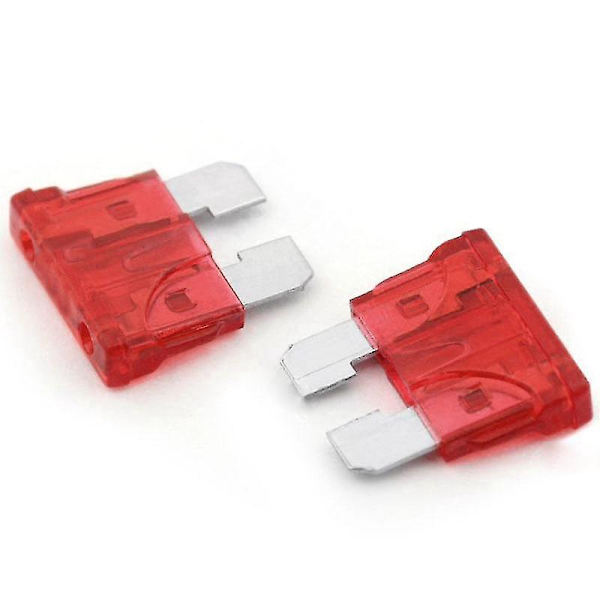 20 stk. 10A 10amp Medium Blade Sikring Bil/RV/båd/lastbil/motorcykel Ato/atc