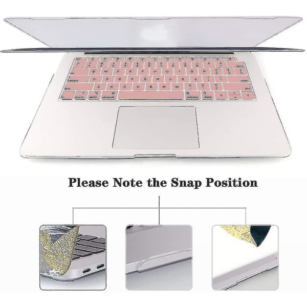 Macbook Air 13\" Etui 2020 2019 2018 Udgivet A2337/a2179/a1932 Med Display Touch Id