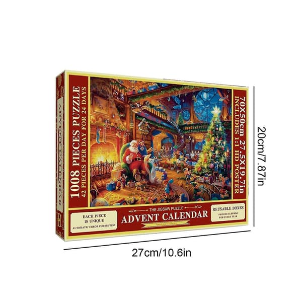 Adventskalender 2023 Julepuslespil