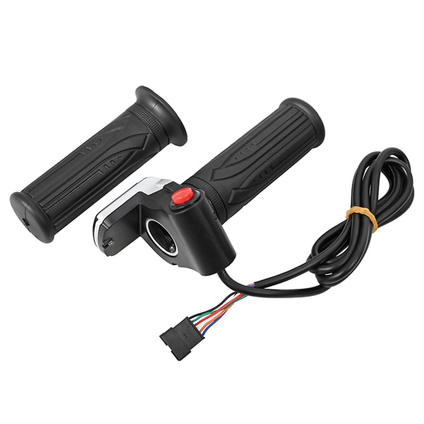 Universal Elektrisk Cykel Gasgreb Med LCD Display Håndtag Gasgreb Til 36v Twist Gasgreb Scooter E-