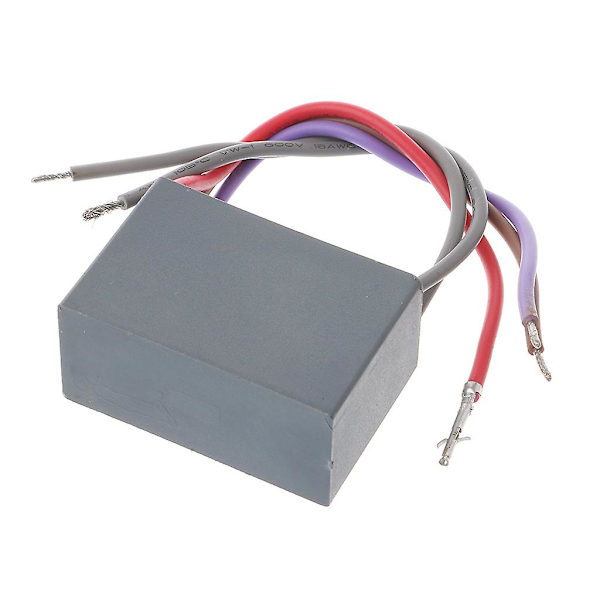 Cbb61 Loftventilator Kondensator 4.5uf+6uf+6uf 5 Tråd 250v 5 Hastigheds Startkondensator