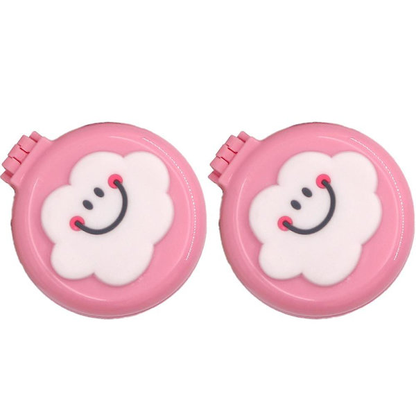 2 kpl Söpö Mini Pyöreä Hiusharja Meikkipöydällä Naisille Ja Tytöille