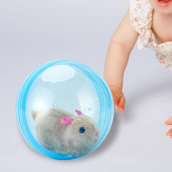 Elektrisk bold legetøj læring gående elektroniske kæledyr legetøj, hamster brun