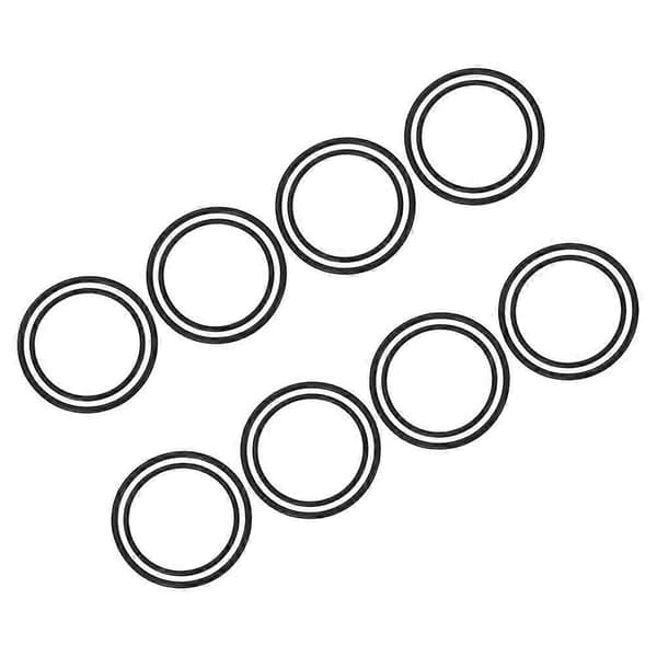 16 st cykelhastighetsmätarfästringar för fixering med silikonband
