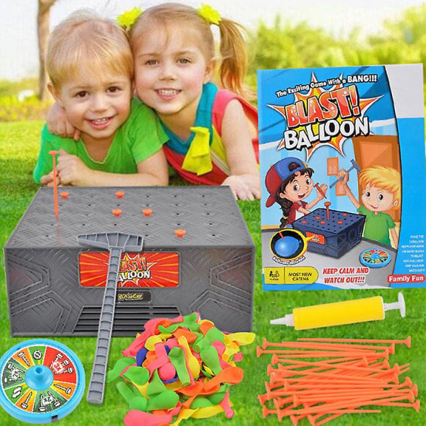 Bang Blast Box Ballon Eksplosion Sjov Legetøj Familiespil Sjov Prank Party Favor