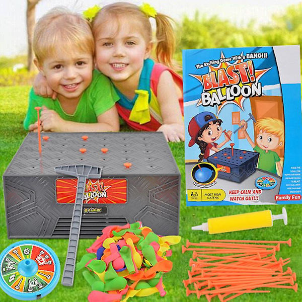 Bang Blast Box - Ilmapallojen räjäytys, Temppulelut, Perhepeli, Hauska Temppu, Juhlaherkku