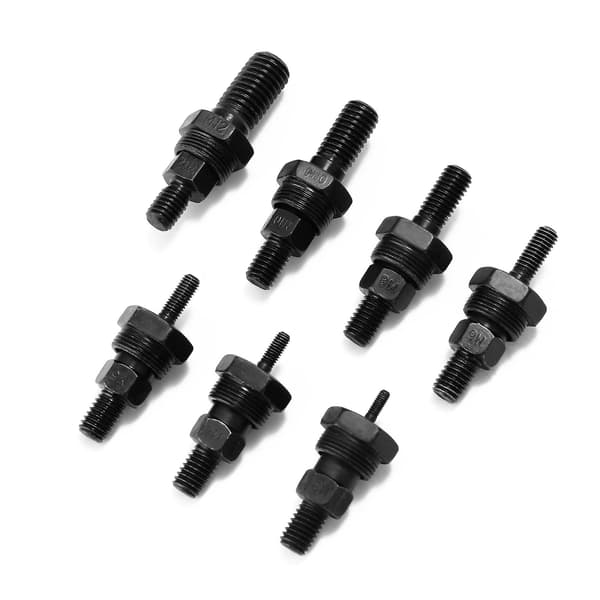 Tilbehør til nittemaskin - Trådførende mandrel for mutter-nitting - Adapter - Trekkstang - Erstatning for nittemaskin