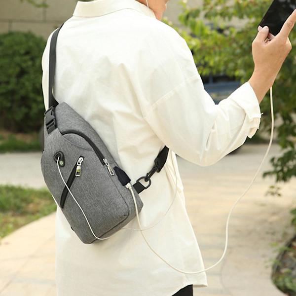 1 st Slängväska, Multifunktionell Crossbody Axelväska Resa