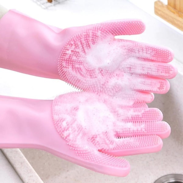 Silicone Dishwashing Gloves 1 Pais 2