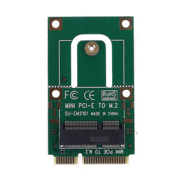 Mini Pci-e Til M.2 Adapter Kort Konverter Pcie Wifi Kort Ngfff Key E Interface
