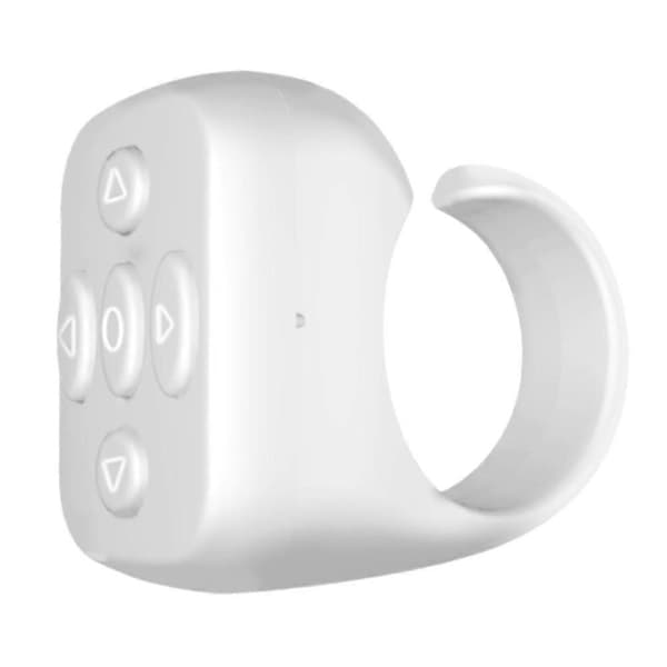 Ny Bluetooth Smart Ring Sidevender Fjernkontroll Fingerringkontroller Selfie-verktøy
