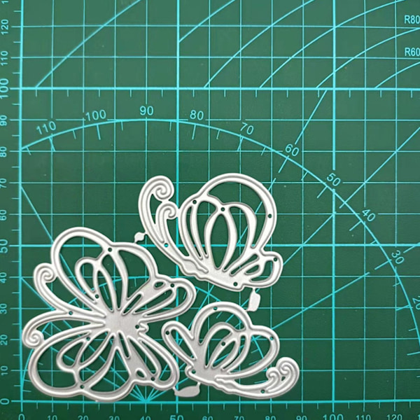 Fjärils Metallstansar Schabloner Scrapbooking DIY Album Stämpel Papper Kort För Handgjorda Gratulationskort Prägling Dekoration Hantverksprojekt