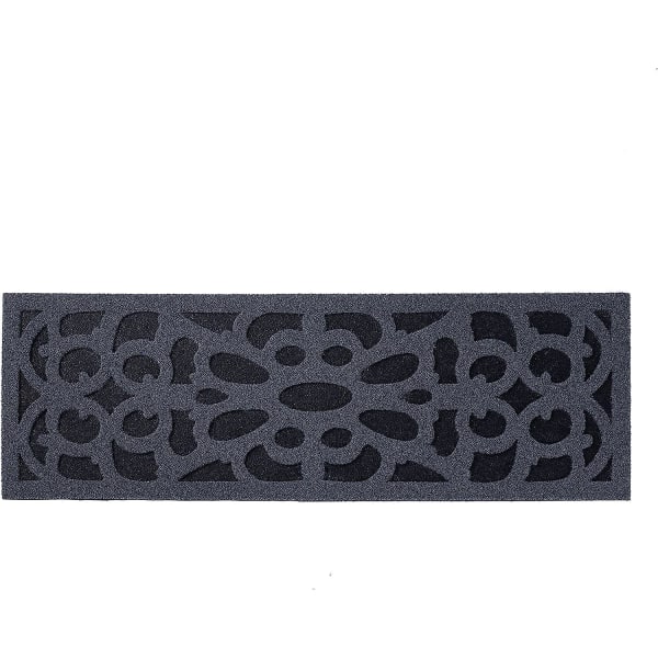 Kapea askelmatto esteovi, ekologinen raaputus- ja imukykyinen sisä- ja ulkokäyttöön tarkoitettu ovimatto 75x25cm (30''x10'')