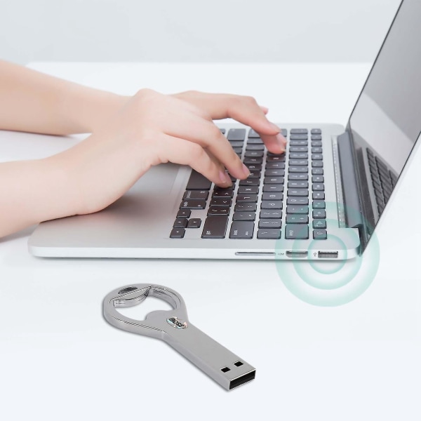 USB-hukommelse 2.0 Flashdrev Hukommelsesdisk 3216gb 3 i 1 Hukommelseskort + Flaskeåbner