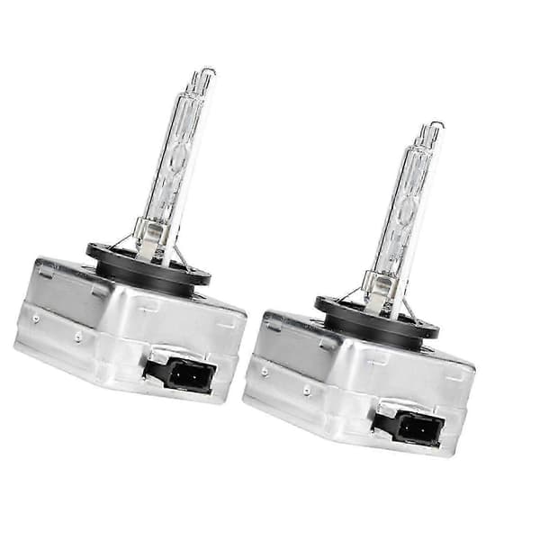 To 35W 6000K D1S xenon frontlyspærer for bilutskifting.