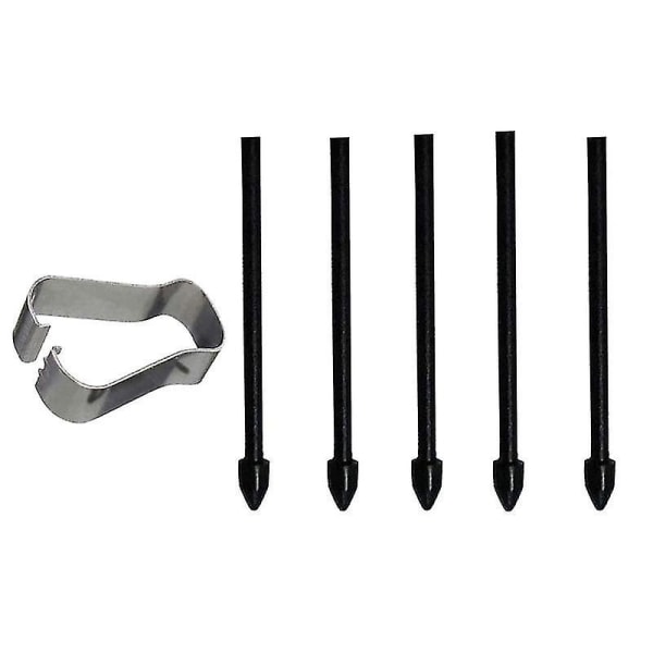 5 stk Stylus-etterfyllinger, erstatningsspiss for berøringspenn, erstatningsspiss for Galaxy Note20/note10/tab S6/t