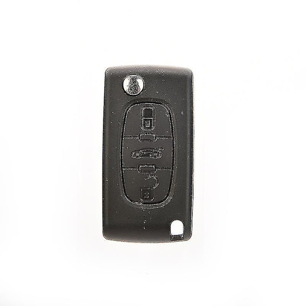 Flip Folding Fjernbetjening Nøglehus Skal Til Peugeot 407 307 308 607 3 Knapper-mxbc