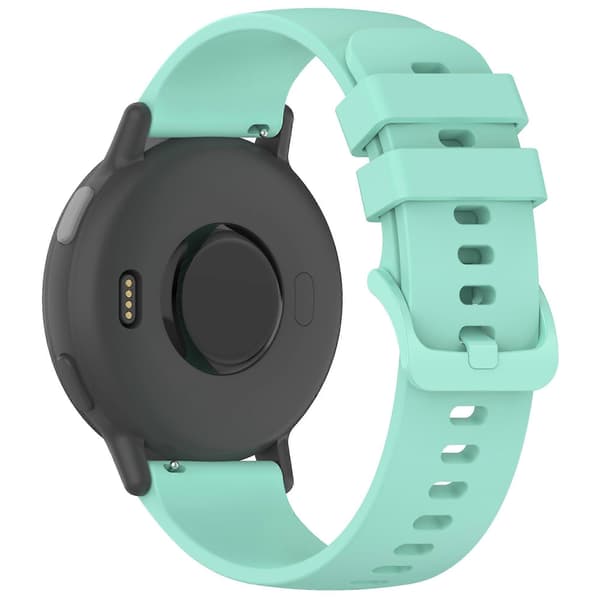 Lemonda til Garmin Forerunner 265 Forerunner 255 Silikone Urrem 22mm Quick Release Erstatning Style Teal