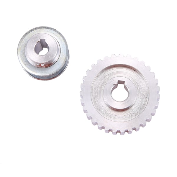 2pcs Metal Synchronous Pulley Motor Belt Drive S Cj0618 Mini Lathe Gears , Metal Cutting Machine Ge