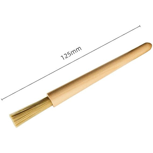 12,5 cm Kahviharja Nylonharjaspää Espresso-koneen puhdistusharja Puinen
