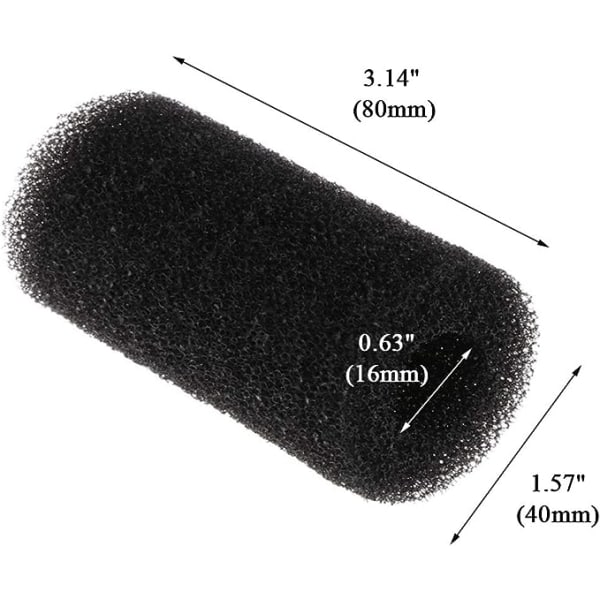 4 kpl Esisuodatin Vaahtomuovi Rulla, Sisääntuloaukko Korin Verkko Katkarapu Suoja Kansi Akvaario Suodatin Imu Kansi Kalasäiliölle
